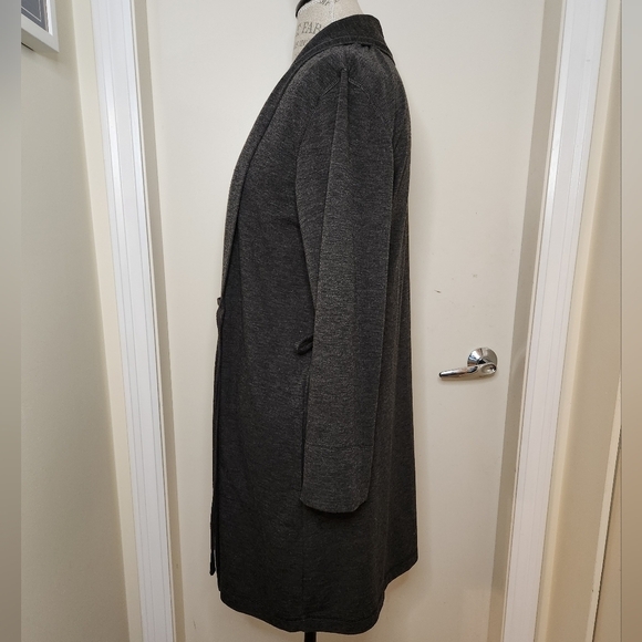 Jersey Wrap Robe Cardigan - Picture 4 of 12